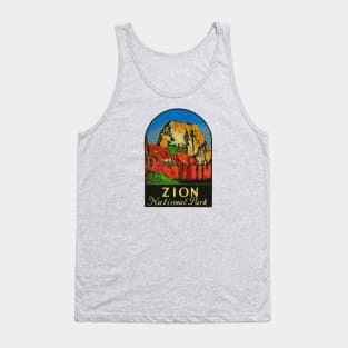 Zion National Park Tank Top